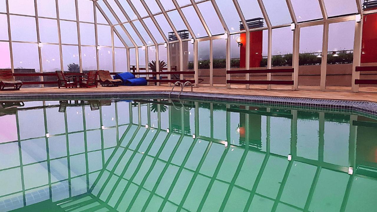 Ferienwohnung Duplex Luxo Com Piscina Aquecida, Lareira E Wifi Campos do Jordão Exterior foto