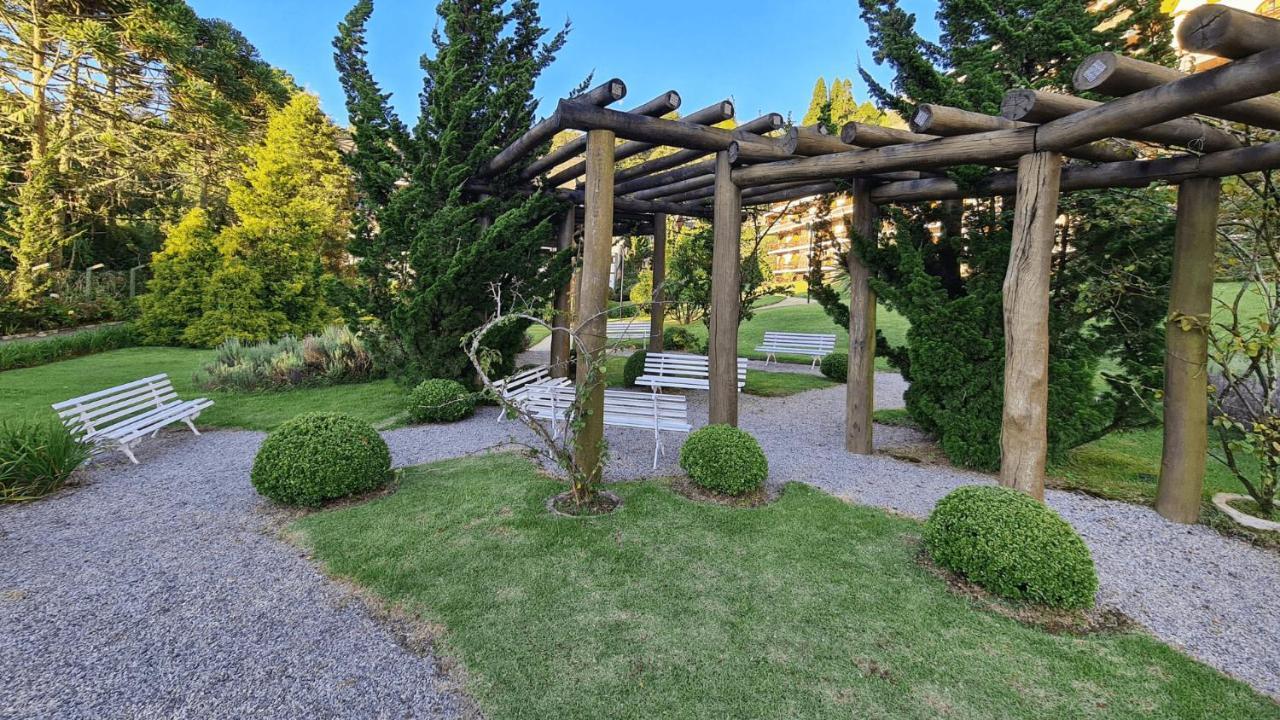 Ferienwohnung Duplex Luxo Com Piscina Aquecida, Lareira E Wifi Campos do Jordão Exterior foto
