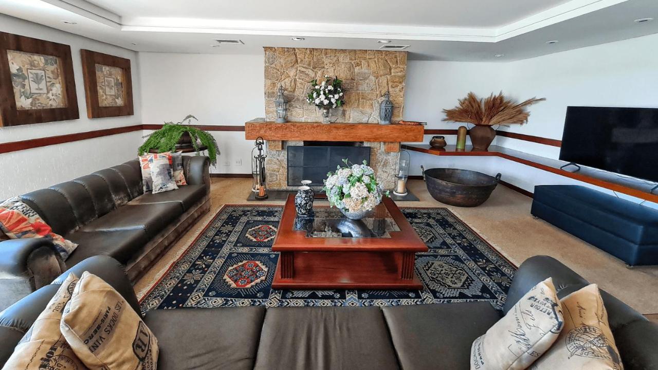 Ferienwohnung Duplex Luxo Com Piscina Aquecida, Lareira E Wifi Campos do Jordão Exterior foto