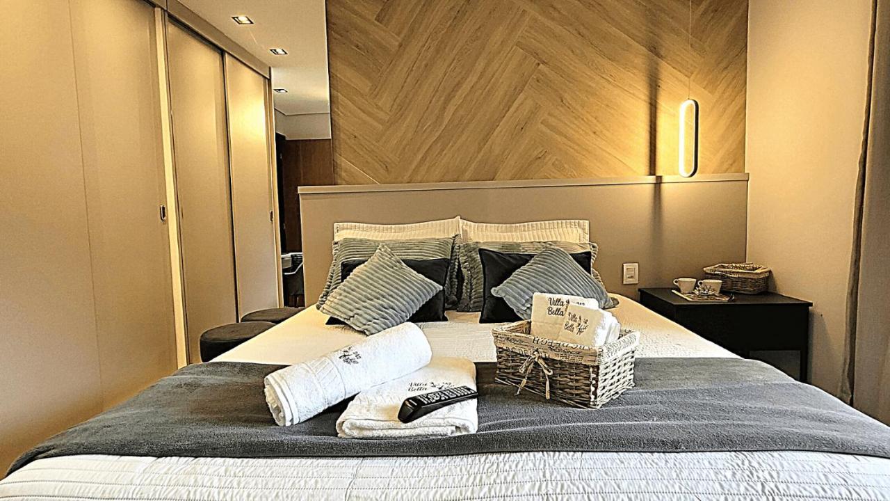 Ferienwohnung Duplex Luxo Com Piscina Aquecida, Lareira E Wifi Campos do Jordão Exterior foto